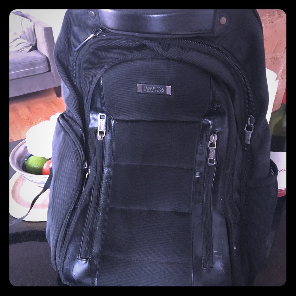 Kenneth Cole black backpack